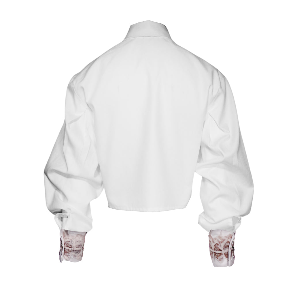 Camisa blanca bordada