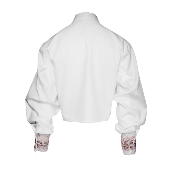 Camisa blanca bordada